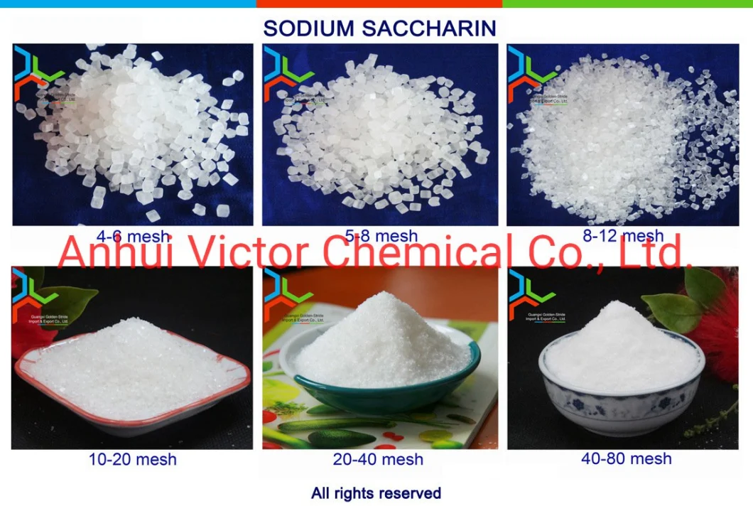 Saccharin Sodium Food Addictives Mesh 8-12 CAS: 128-44-9